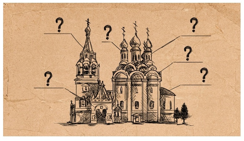 ویژگی های کلیساهای روسی