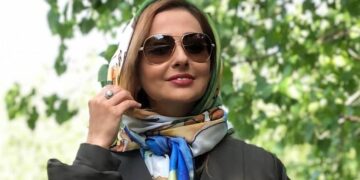 نفیسه روشن ساقدوش عروس و داماد روس شد!