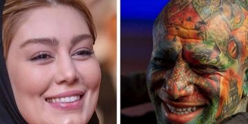 حجم باورنکردنی و شوکه کننده خالکوبی های سحر قریشی