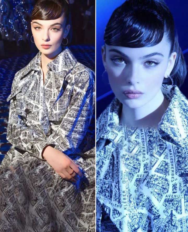 تصویر جدیدی از استایل متفاوت قلعه دیوا مدل 18 ساله و دختر مونیکا بلوچی که در هفته مد پاریس حاضر شده بود در شبکه های اجتماعی منتشر شده و مورد توجه کاربران و طراحان لباس قرار گرفته است.