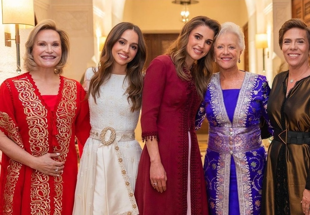 عکس های جالب از جشن حنابندان دختر ملکه اردن