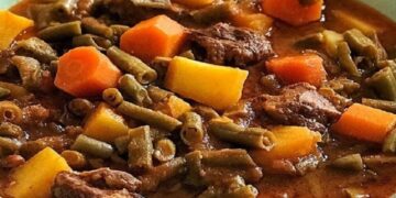 "خوراک لوبیا سبز"، یک غذای لذیذ با طعمی متفاوت