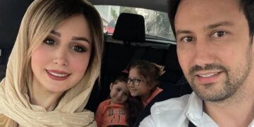 عاشقانه معنادار شاهرخ استخری و همسرش در بلژیک