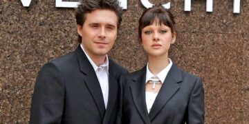 اولین سالگرد ازدواج بروکلین بکهام و نیکولا پلتز