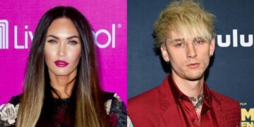 ماشین گان کلی و مگان فاکس