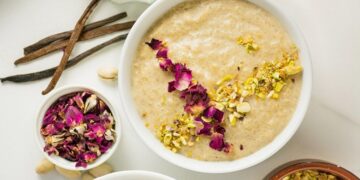 "شیر برنج عسلی"، یک دسر و پیش غذای عالی و مقوی