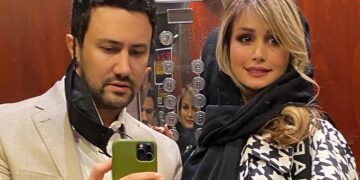 همسر شاهرخ استخری با این کاپشن شبیه هالک شد!