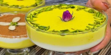 "فرنی"، یک دسر فوق العاده لذیذ و سبک برای وعده افطار