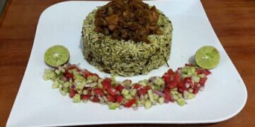 شویدپلو با تن ماهی غذای خوشمزه ایرانی