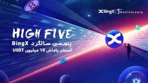 BingX پنجمین سالگرد خود را با پاداش 10 میلیون USDT جشن می گیرد