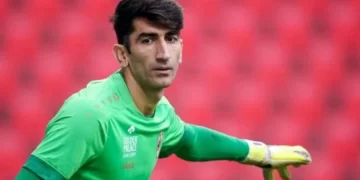 عکسی جالب و دیده نشده از همسر علیرضا بیرانوند منتشر شد که نشان می دهد چهره اش به کلی تغییر کرده است.