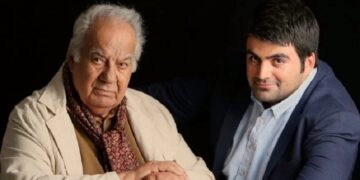 ناصر ملک مطیعی و پسرش