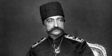 ناصرالدین شاه و چهره عجیب زن اولش