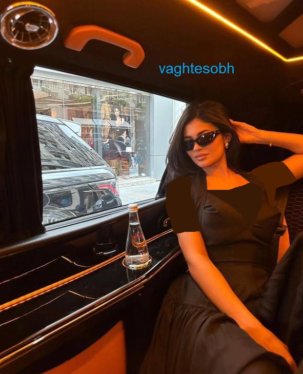 عکس/ کایلی جنر با جت شخصی خود به پاریس سفر کرد!