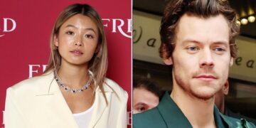 نامزد جدید هری استایلز برای حضور در کنسرت او به لندن رفت!