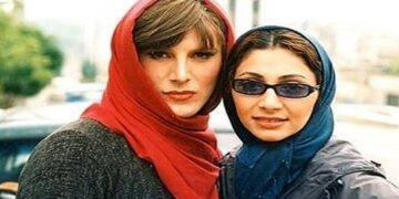 امین حیایی در گریم زنانه