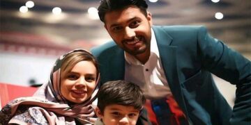 عکس/ ست جذاب و دیدنی احسان خواجه امیری و همسرش