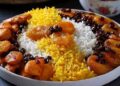 قیسی پلو یک غذای سنتی و محبوب در شهر تبریز و دیگر شهرهای آذربایجان است که از ترکیب برنج، برگه زردآلو، قیسی و چند ماده غذایی دیگر تهیه می‌شود.