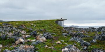 ساخت یک مرکز فرهنگی در کانادا با الهام از بارش