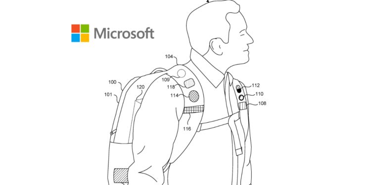 مایکروسافت کوله پشتی هوشمند طراحی می کند