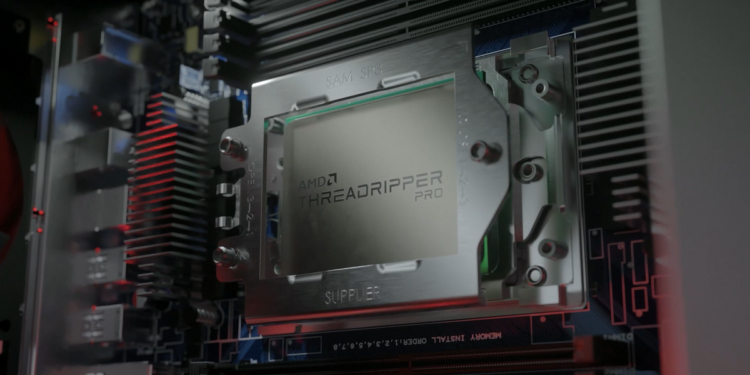 1700633113 رکوردشکنی پردازنده Threadripper PRO 7995WX شرکت AMD