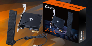 1702327884 گیگابایت از کارت توسعه شبکه PCIe خود رونمایی کرد