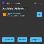 1703661741 833 WingetUI از ویجت ها برای به روز رسانی یا نصب