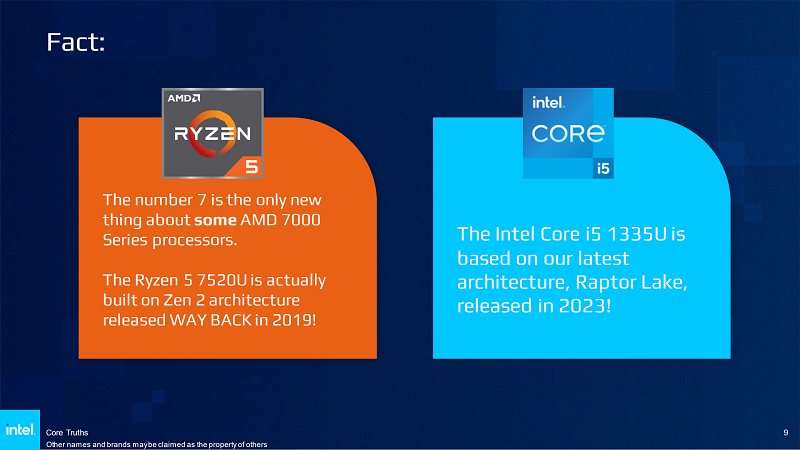 انتقاد کم‌سابقه اینتل از AMD در کتاب Core Truths