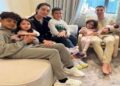 تفریح جالب کریستیانو رونالدو با فرزندانش در خانه/ ویدئو