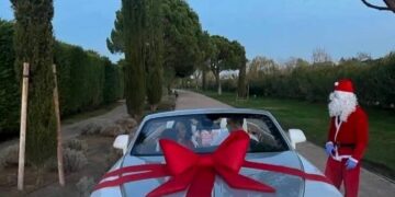 خودرویی که جورجینا به رونالدو هدیه داد