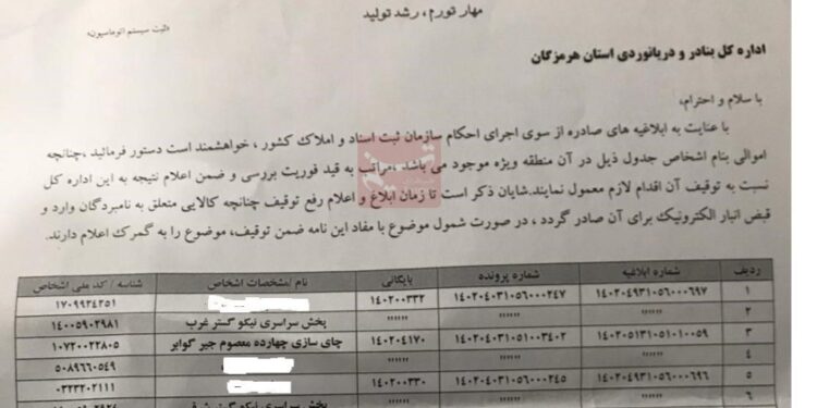 دستور توقیف اموال مرتبطین چای دبش صادر شد+ جزئیات و سند