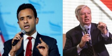 گراهام، سناتور ارشد آمریکایی: شش ماه است که می‌گویم ایران را بزنید؛ سپاه مقرهایی دارد که می‌توانید از فضا ببینید، آن را از روی نقشه محو کنید / راماسوامی، نامزد جمهوریخواه: مشمئز کننده است