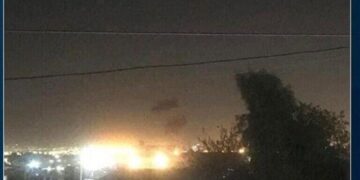 انفجار قوی در اطراف فرودگاه اربیل / منابع خبری: یک پهپاد پیش از رسیدن به فرودگاه اربیل ساقط شد / هدف این پهپاد، پایگاه ائتلاف آمریکایی در اربیل بوده