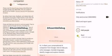 بارد به مسنجر گوگل می آید