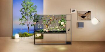 تلویزیون OLED شفاف بی سیم ال جی در سال 2024