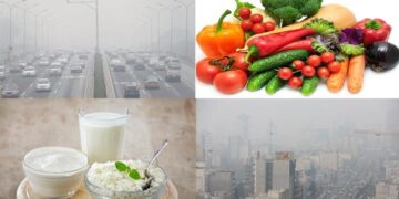 در روزهای آلوده چه خوراکی‌هایی مصرف نکنیم؟