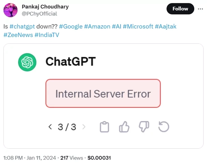 ChatGPT یک روز پس از باز کردن فروشگاه GPT.webp