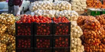 کاهش عوارض صادرات پیاز و گوجه فرنگی
