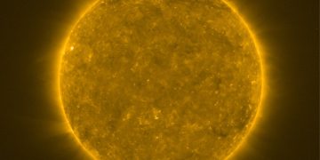 تصویری حیرت انگیز از تغییر خورشید در ۲ سال اخیر