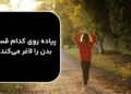 پیاده پیاده روی کدام قسمت بدن را لاغر می‌کند !؟روی کدام قسمت بدن را لاغر می‌کند !؟