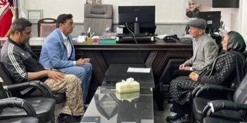 1711310031 حضور یکتا ناصر و همسر سابقش در دادگاه کیفری