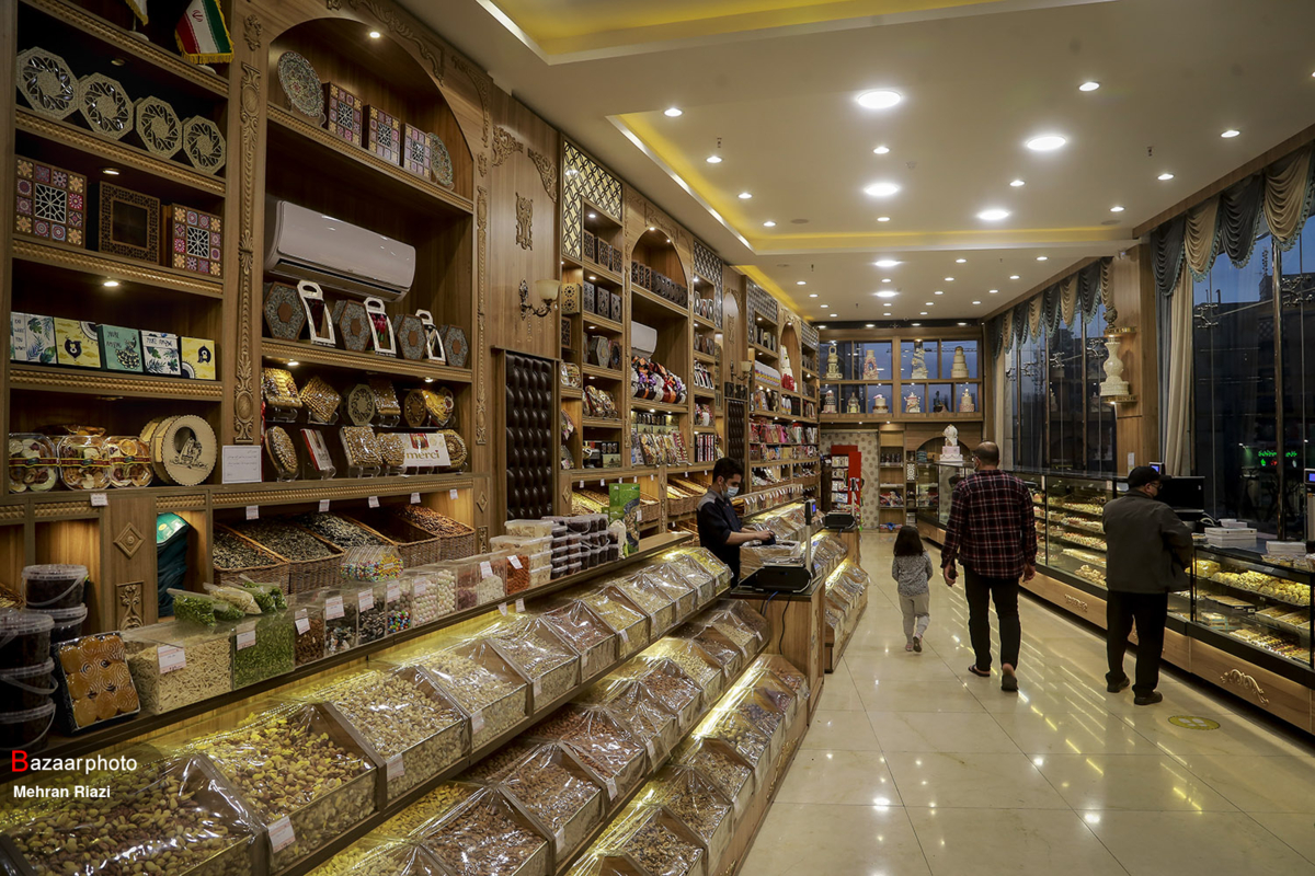 لبخند تلخ بازار آجیل اصفهان رضایت مردم از خرید شیرینی و شکلات