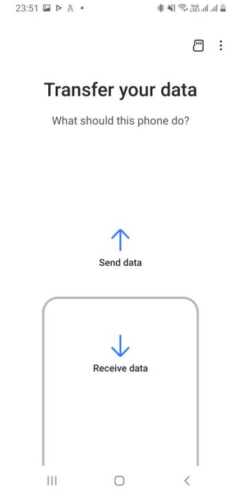 انتقال داده ها از تلفن قدیمی به تلفن اندروید جدید - Smart Switch