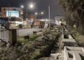 تخریب شبانه دیوار باغ گیاه‌شناسی نوشهر در تعطیلات نوروز