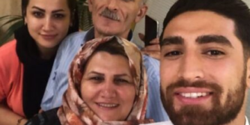 رونمایی علیرضا جهانبخش از همسر خارجی اش عکس