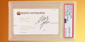 کارت ویزیت استیو جابز