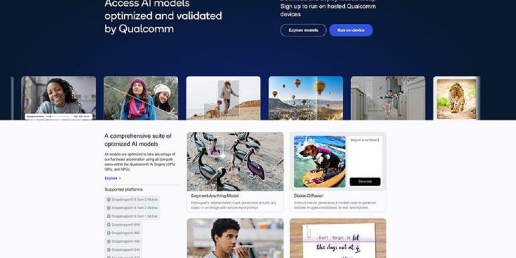 کوالکام اولین فروشگاه اپلیکیشن هوش مصنوعی را معرفی کرد