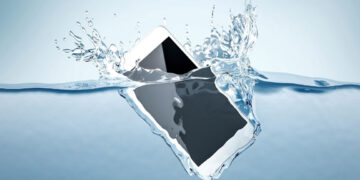 گوشی خیس شده