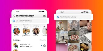 1713530452 ادغام ربات چت هوش مصنوعی متا در نوار جستجوی برنامه