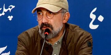 1714133837 اولین عکس از همسر بسیار زیبای شهید باکری بازیگر آقا